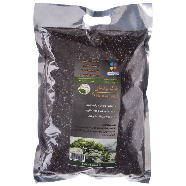 خاک بونسای گلباران سبز بسته 1 کیلوگرمی، Golbarane Sabz 1 Kg Bonsai Soil Fertilizer