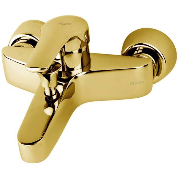 شیر حمام کسری مدل سزار طلایی، Kasra gold sezar bath mixer