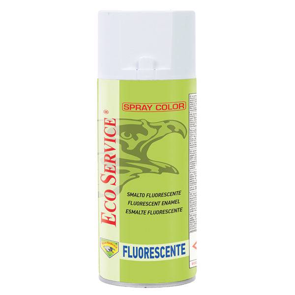 اسپری رنگ سبز فلورسنت اکوسرویس مدل Fluorescente حجم 400 میلی لیتر، Eco Service Fluorescent Green 104 Paint Spray 400 ml