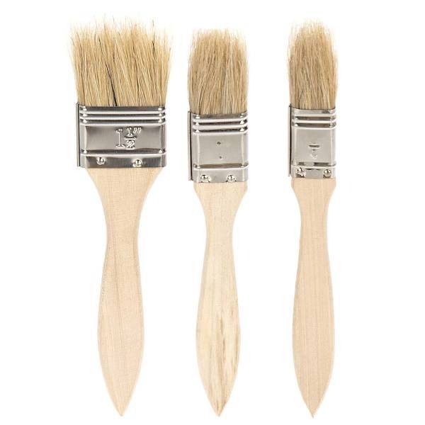 مجموعه قلم موی نقاشی تول پلاس مدل 04591 بسته 3 عددی، Tool Plus 04591 Paint Brush Set 3PC