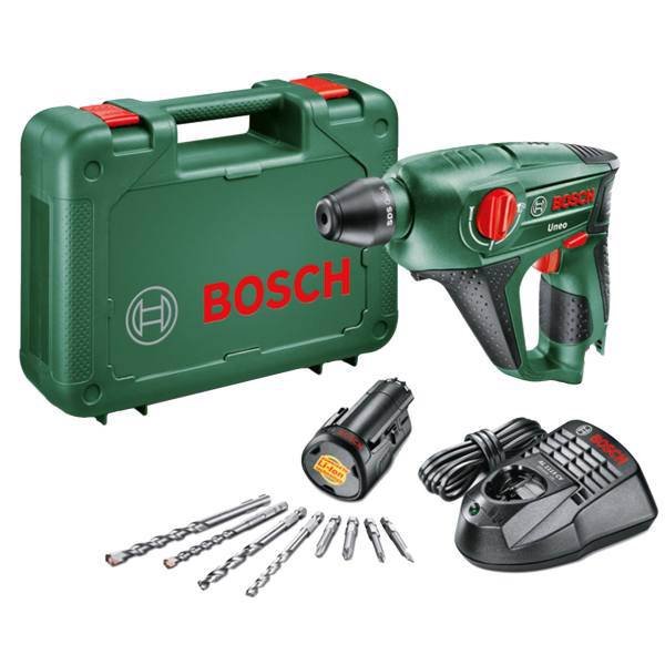 دریل پیچ گوشتی چکشی شارژی بوش مدل UNEO، Bosch UNEO Cordless Hammer Drill Driver