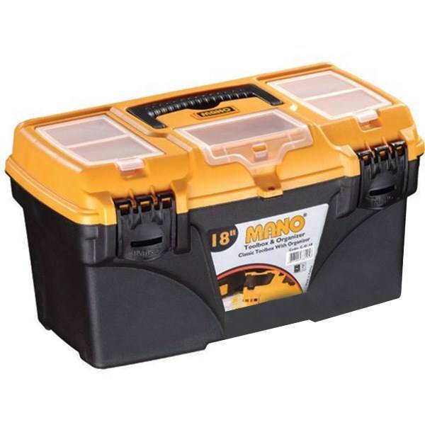 جعبه ابزار مانو مدل CO18 سایز 18 اینچ، Mano CO18 Size 18Inch Tool Box