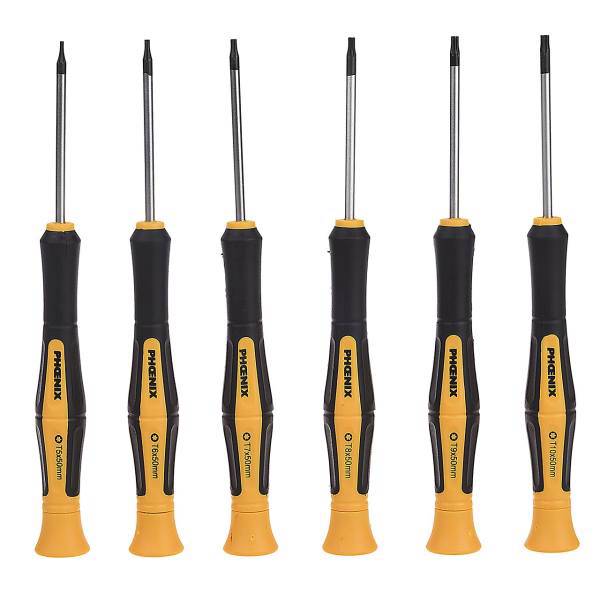 مجموعه 6 عددی پیچ گوشتی ستاره ای فونیکس مدل 547106، Phoenix 547106 6 PCS Precision Screwdriver Set