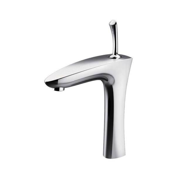 شیر روشویی پایه بلند ویسن تین مدل LORENZA کروم براق، VISENTIN LORENZA VS16U18 Tall Basin Faucets