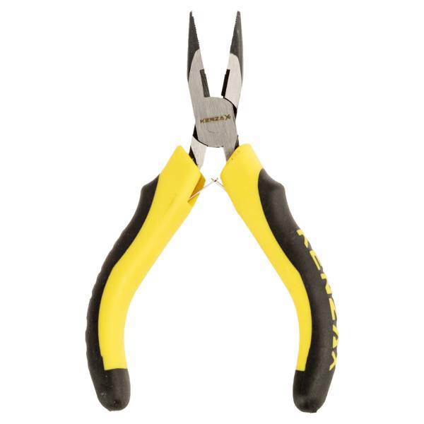 انبر دم باریک کنزاکس مدل KLM-145 سایز 4.5 اینچ، Kenzax KLM-145 Long Nose Pliers 4.5 Inch