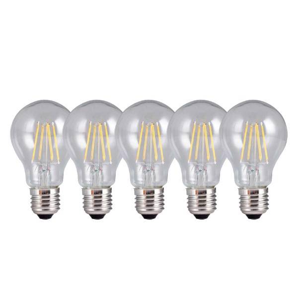 لامپ ال ای دی فیلامنتی 6 وات تکنوتل مدل 206 پایه E27 بسته 5 عددی، Technotel 206 LED Filament Lamp E27 5 PCS