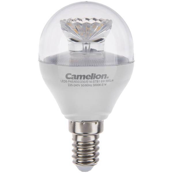 لامپ ال ای دی 6 وات کملیون مدل STB1 پایه E14، Camelion STB1 6W LED Lamp E14