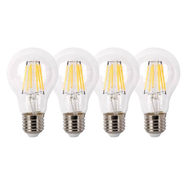 لامپ ال ای دی 6 وات سولان پایه E27 مدل LM-16-p4 بسته 4 عددی آفتابی، Solan LM-16-p4 6W LED Lamp E27 4 Pcs - Warm White