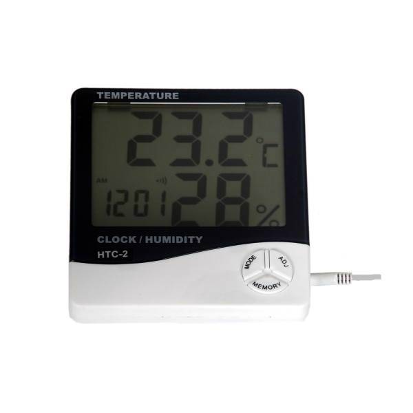 دماسنج و رطوبت سنج سنسوردارمدل توسی HTC-2، Htc-2 Hygrometer Termometer