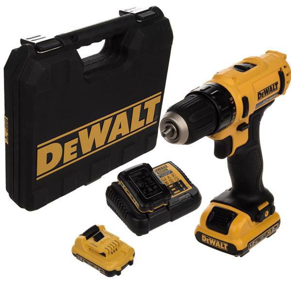 دریل پیچ گوشتی شارژی دیوالت مدل DCD710D2، Dewalt DCD710D2 Cordless Drill Driver