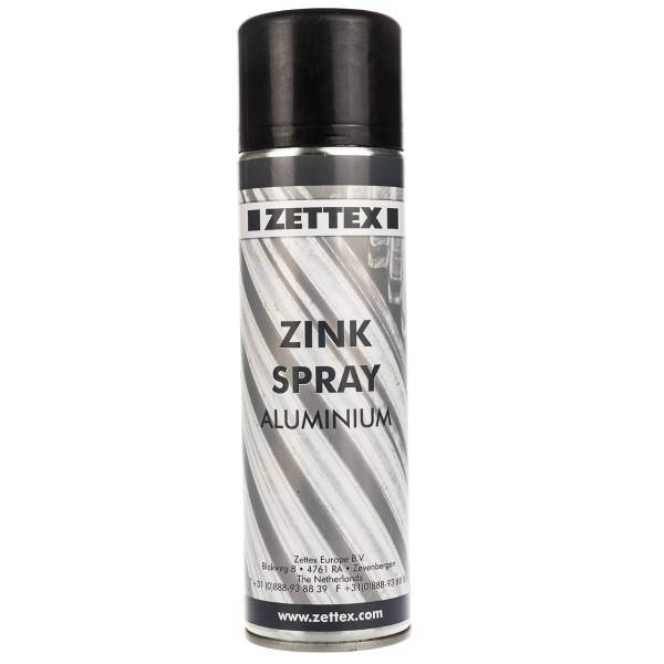 اسپری زینک آلومنیوم زتکس مدل 410404 حجم 500 میلی‌ لیتر، Zettex 410404 Zinc Aluminium Spray 500 ml