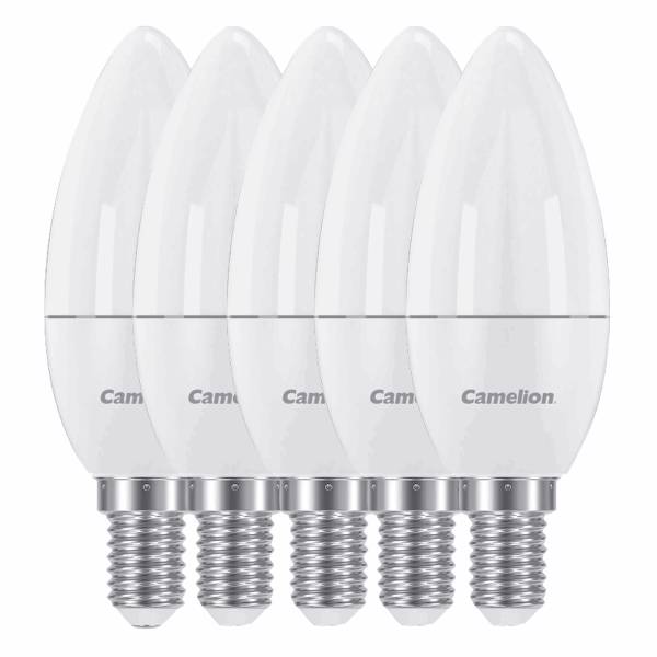 لامپ ال ای دی 6 وات کملیون مدل STA1 پایه E14 بسته 5 عددی، Camelion STA1 6W LED Lamp E14 5pcs