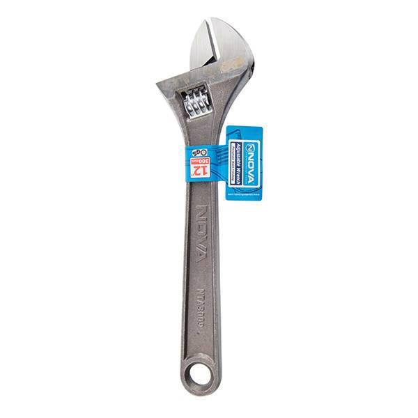 آچار فرانسه نووا مدل NTA-3009 سایز 12 اینچِ، Nova NTA-3009 Adjustable Wrench 12 Inch