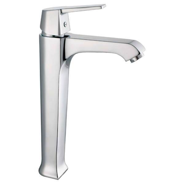 شیر روشویی پایه بلند الپس مدل VICTOR کروم براق، ALPS VICTOR AP90513-A Tall Basin Faucets