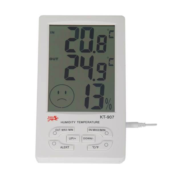 دماسنج و رطوبت سنج آلارم دارمدل Kt-907، Kt-907 Hygrometer Termometer