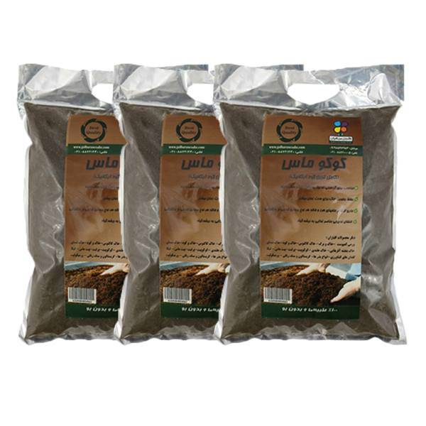 کوکو ماس 4 کیلوگرمی گلباران سبز بسته سه عددی، Golbarane sabz Coco Moss 4 Kg Pack Of 3