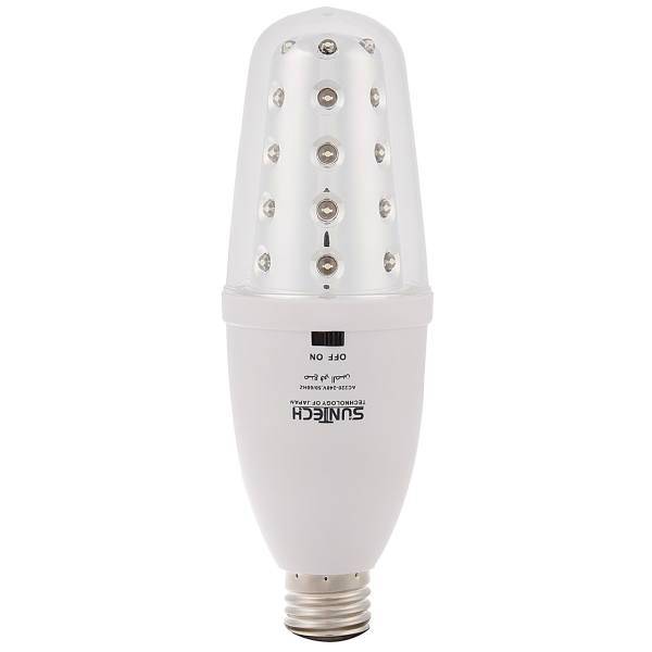 لامپ ال ای دی شارژی سانتک مدل ST-330 با پایه E27، Suntech ST-330 Rechargeable LED Bulb E27