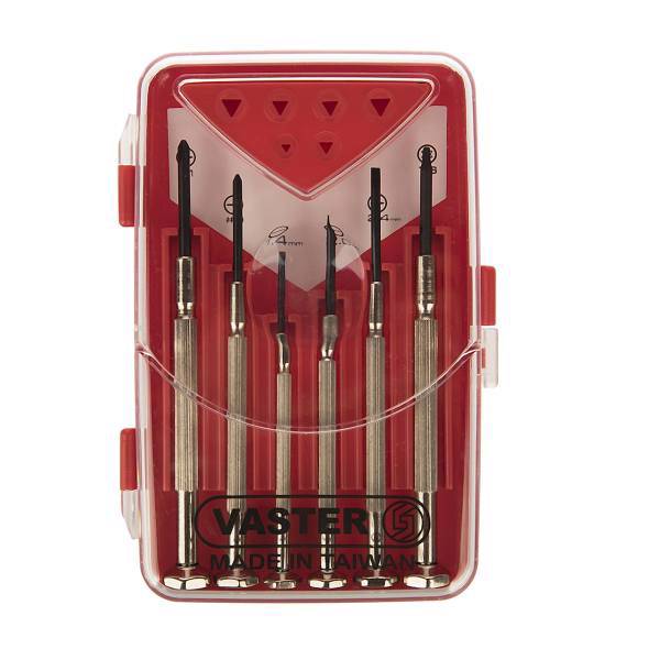 مجموعه 6 عددی پیچ گوشتی ساعتی واستر، Vaster Precision Screwdriver 6PCS