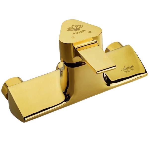 شیر توالت آویسا مدل هلیا طلایی، Avisa Heliya Toilet Faucets Gold