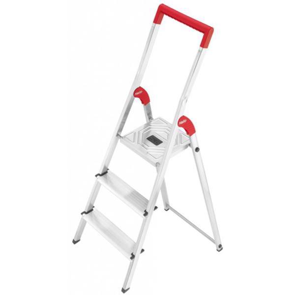 نردبان سه پله هایلو مدل L50 EasyClix-8150301، Hailo L50 EasyClix-8150301 3 Step Ladder