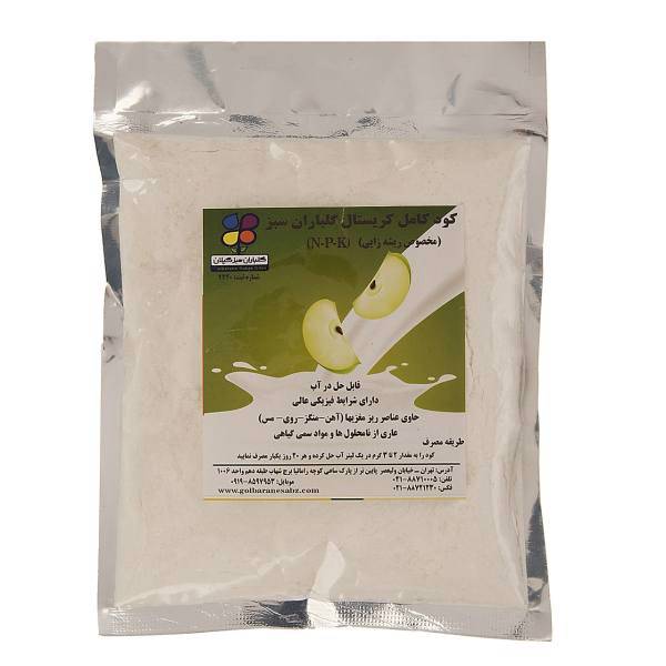 کود کامل کریستال ریشه زایی گلباران سبز بسته 200 گرمی، Golbarane Sabz Root Making Full Crystal Fertalizer 200g