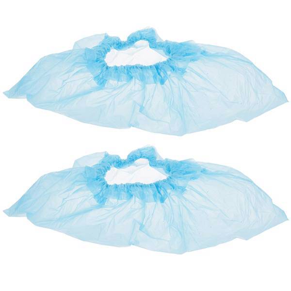 کاور کفش مدل نایلونی شفاف بسته 100 جفتی، Transparent Nylon Cover Shoes Pack of 100 Pairs