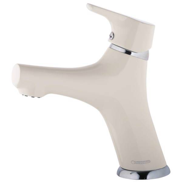 شیر روشویی درخشان مدل وایت نیچر، Derakhshan White Nature Basin Faucets