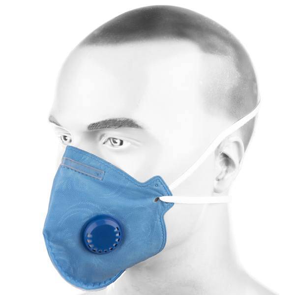 ماسک تنفسی سوپاپ دار ترمه مدل 2601، Termeh 2601 Air Mask With Valve