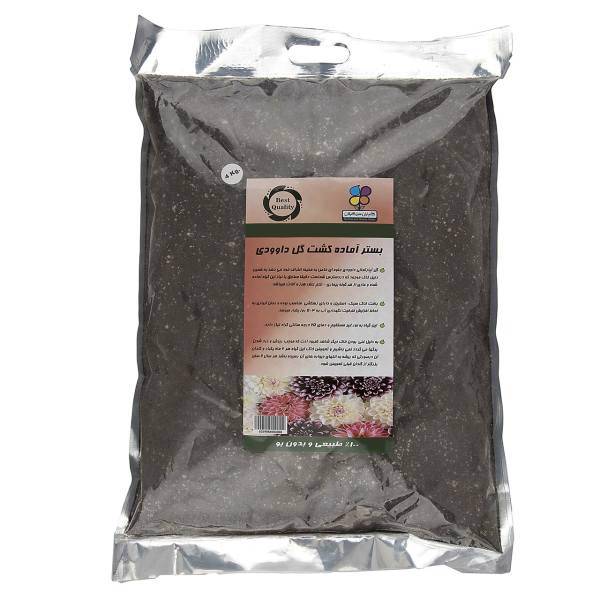 بستر آماده کشت گل داوودی گلباران سبز بسته 4 کیلوگرمی، Golbarane Sabz Bastare Kesht Davoudi Flower 4 Kg Fertilizer