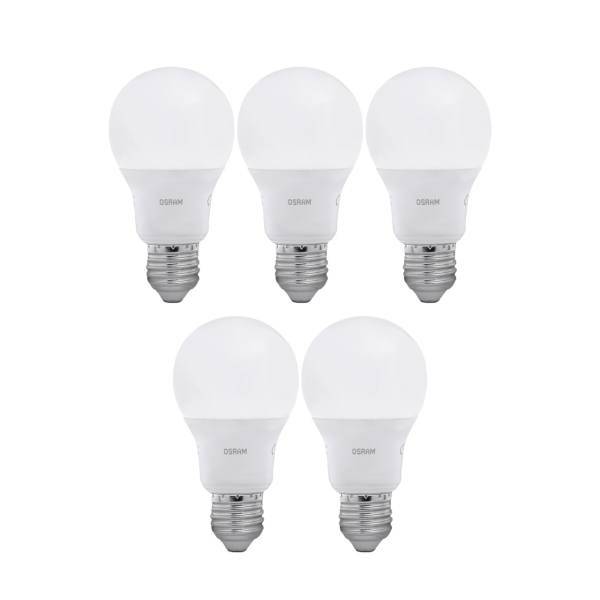 لامپ ال ای دی 6 وات اسرام مدل Value Classic A40 پایه E27 بسته 5 عددی، Osram Value Classic A40 6W LED Lamp E27 Pack Of 5