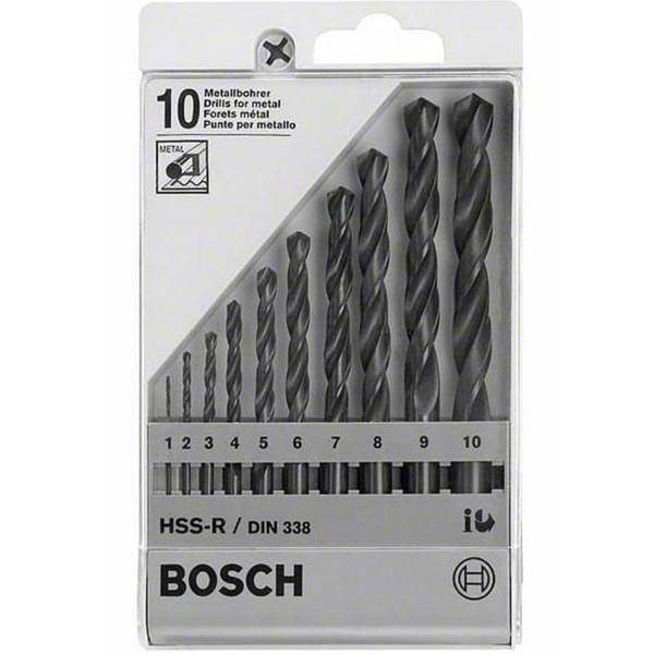 مجموعه 10 عددی مته بوش کد 1609200203، Bosch 1609200203 10Pcs Drill Bit Set