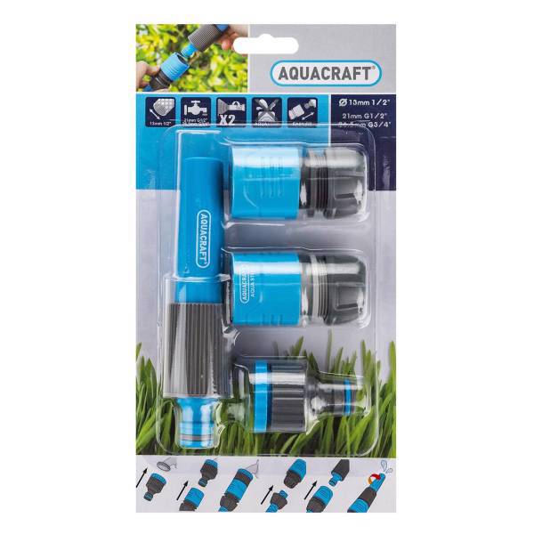 مجموعه 4 عددی لوازم آبیاری آکوا کرفت مدل 550380، Aquacraft 550380 Basic Watering Set Pack of 4