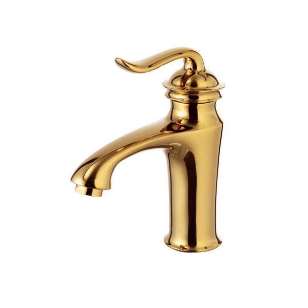 شیر روشویی ویسن تین مدل GOLD رنگ طلایی، VISENTIN GOLD VS16273ZR Basin Faucets