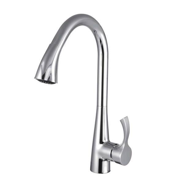 شیر آشپزخانه الپس مدل AP61369 کروم براق، ALPS AP61369 Kitchen Faucets