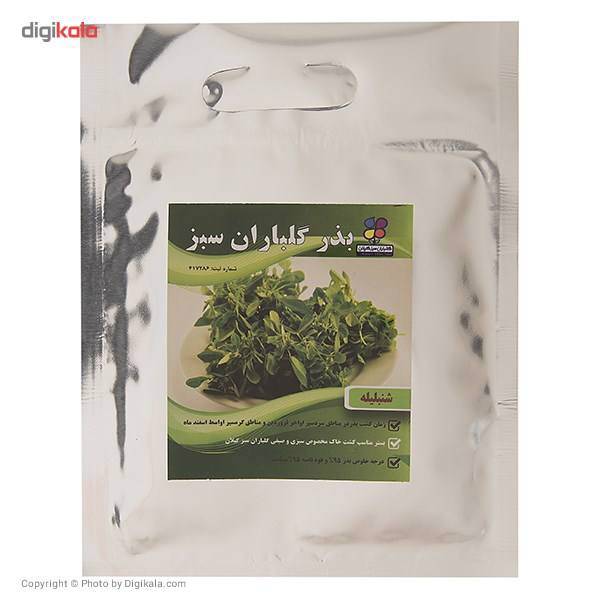 بذر شنبلیله گلباران سبز، Golbaranesabz Fenugreek Seeds