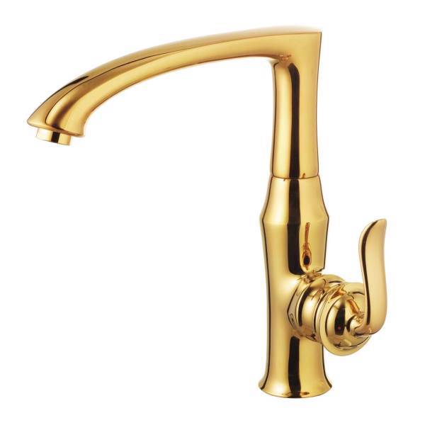 شیر آشپزخانه ویسن تین مدل GOLD رنگ طلایی، VISENTIN GOLD VS56273ZR Kitchen Faucets