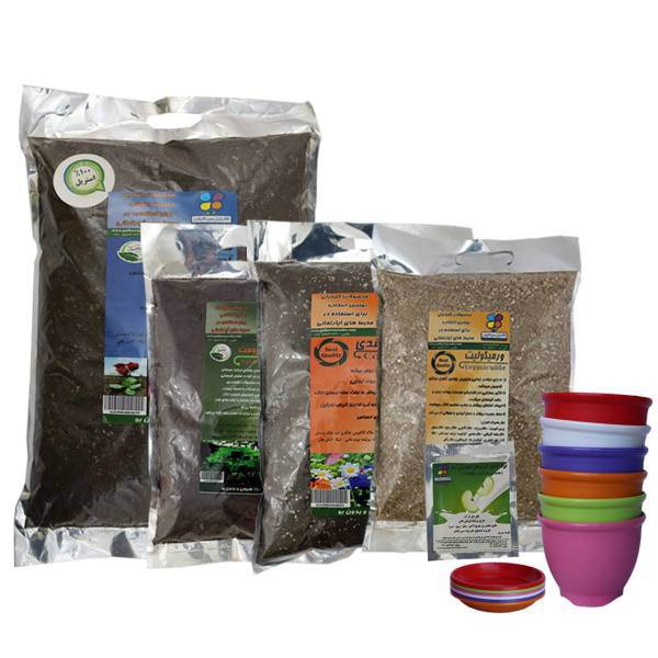 مجموعه خاک ثهلان گلباران سبز، Golbaranesabz Sahlan Soil Fertilizer Pack