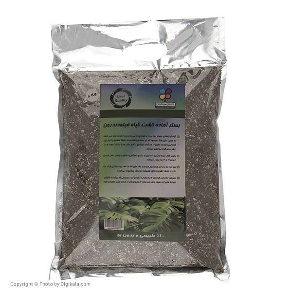 بستر آماده کشت گیاه فیلودندرون گلباران سبز بسته 4 کیلوگرمی، Golbarane Sabz Bastare Kesht Filodandron 4 Kg Fertilizer