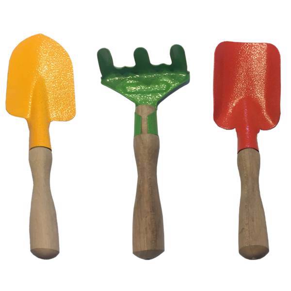 مجموعه 3 عددی بیلچه و شن کش شهرگل مدل A01، Shahre Gol A01 Garden Trowel And Rake 3 PCS