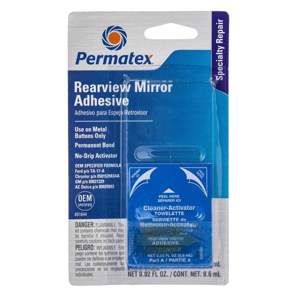 چسب آینه خودرو پرماتکس مدل 765-1184، Permatex 765-1184 Rearview Mirror Adhesive