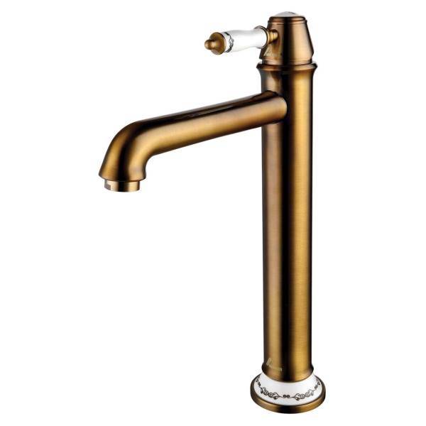 شیر روشویی پایه بلند الپس مدل CLASSIC برنز، ALPS CLASSIC AP90113A-GB Tall Basin Faucets