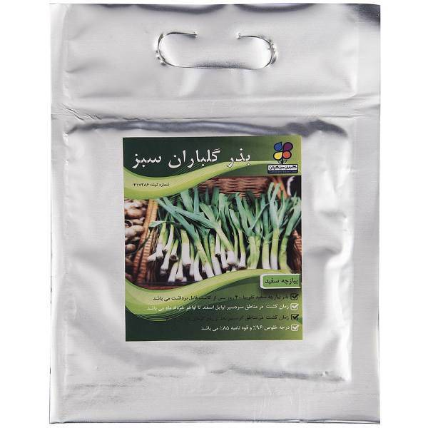 بذر پیازچه سفید گلباران سبز، Golbaranesabz White Scallion Seeds