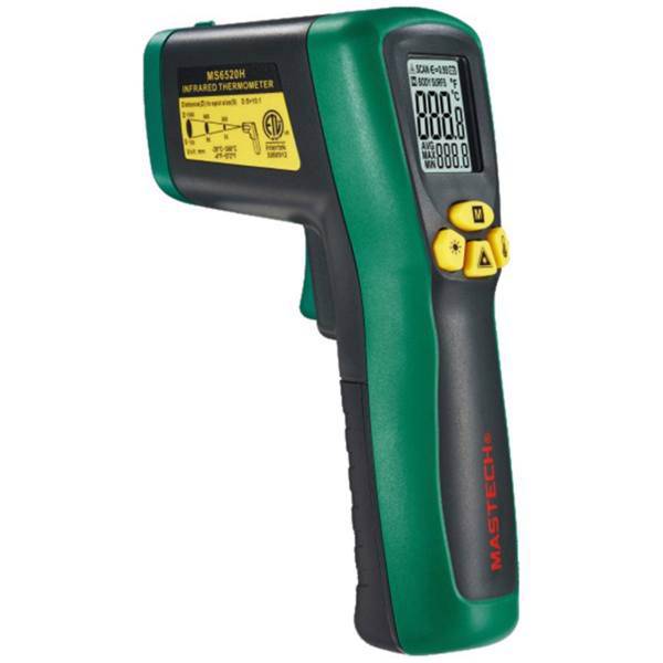 دماسنج دیجیتالی مادون قرمز مستک مدل MS6520B، Mastech MS6520B Infrared Thermometer