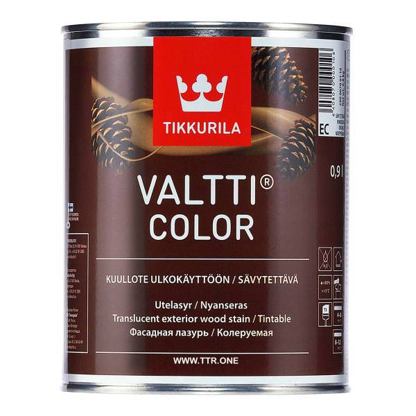 رنگ پایه روغن تیکوریلا مدل Valtti Color 5064 حجم 1 لیتر، Tikkurila Valtti Color 5064 Solvent Based Paint 1 Liter