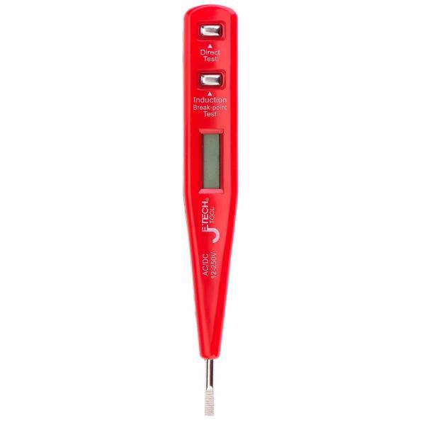 تستر دیجیتال JeTech Tool مدل VTD-130، JeTech Digital Voltage Tester Screwdriver VTD-130