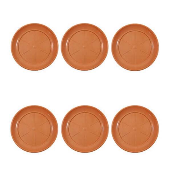 زیر گلدانی شهرآذین مدل 2022 بسته 6 عددی، Shahrazin 2022 Plant Pot Saucer Pack Of 6