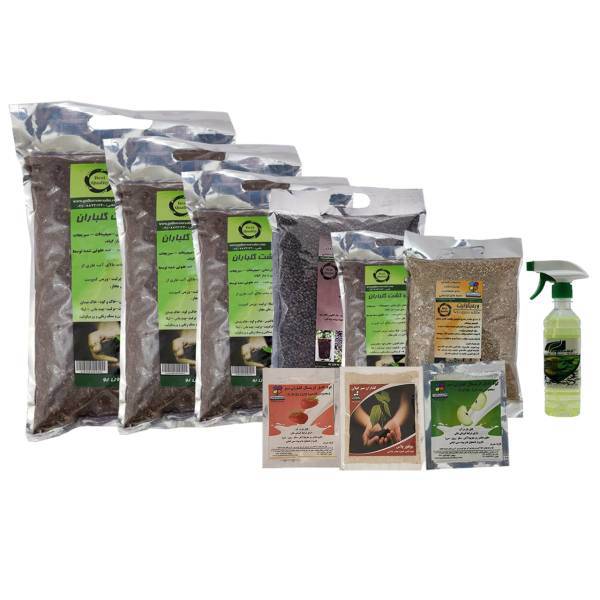 مجموعه خاک تابش گلباران سبز، Golbaranesabz Tabesh Soil Fertilizer Pack