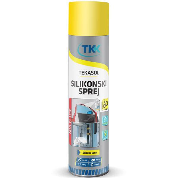 اسپری سیلیکون تی کی کی مدل Tekasol Silicone حجم 400 میلی‌ لیتری، TKK Tekasol Silicone Spray 400ml