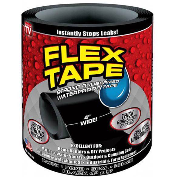 چسب ضد آب فلکس تیپ مدل BLKR0405، Flex Tape BLKR0405 Rubberized Waterproof Tape Black color