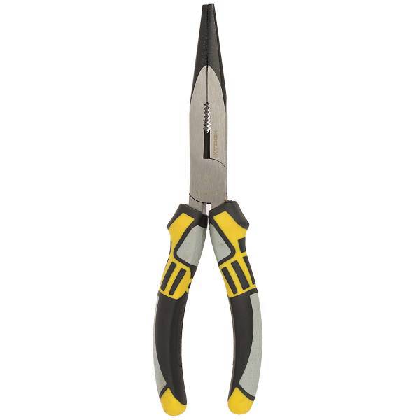 انبر دم باریک کنزاکس مدل KLN-18 سایز 8 اینچ، Kenzax KLN-18 Long Nose Pliers 8 Inch